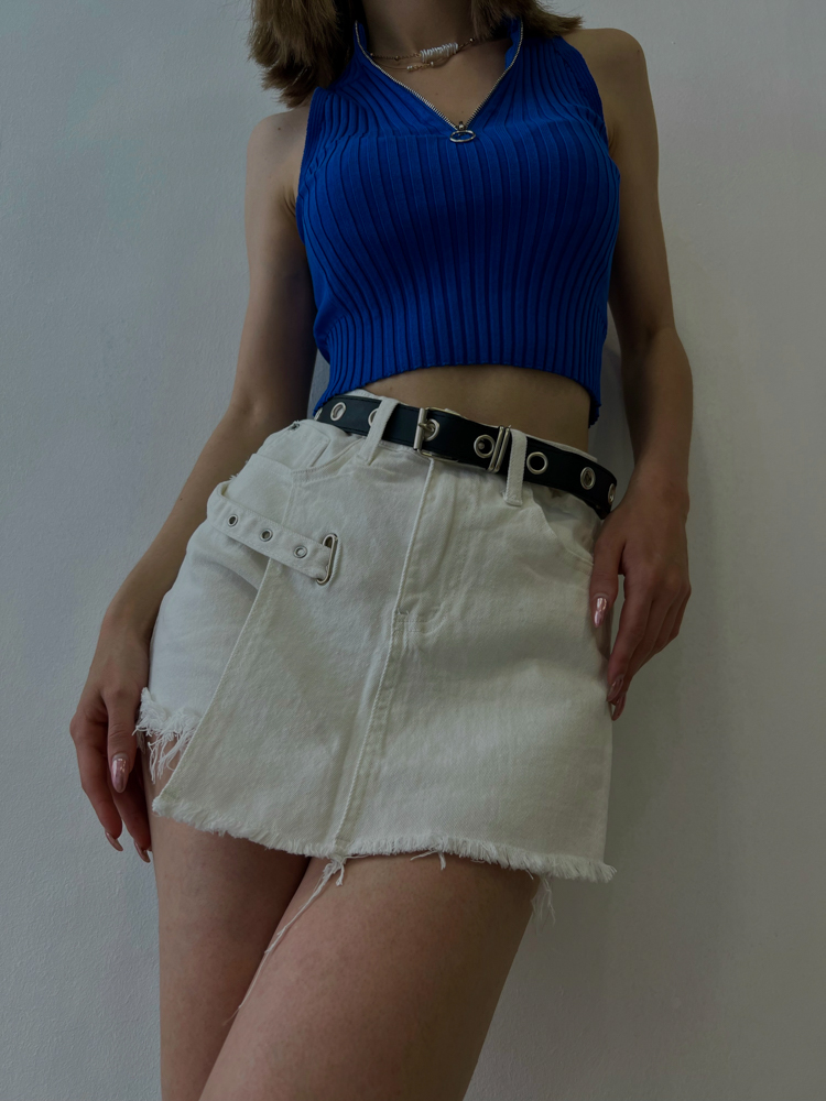 SPLIT SHORTS WHITE